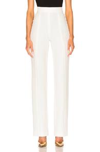 Cushnie Et Ochs Stretch Twill High-waisted Pants In White