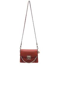 Givenchy Small Leather Gv3 In Brown