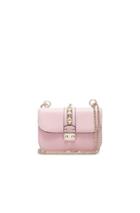 Valentino Small Lock Shoulder Bag In Pink