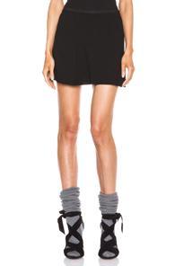Isabel Marant Etoile Anais Crepe Acetate-blend Skirt In Black