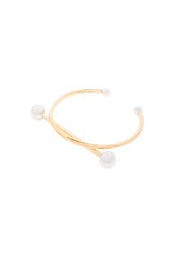 Maria Black 14 Karat Solar Bracelet In Metallics