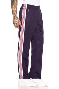 Needles Narrow Track Pant In Purple