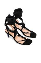 Jacquemus Capri Sandals In Black