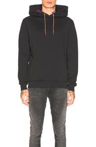Frame Logo Hoodie In Black