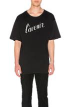 Ann Demeulemeester Graphic Tee In Black