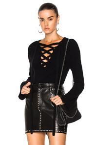 L'agence Candela Sweater In Black