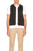 Visvim Iris Liner Vest In Black