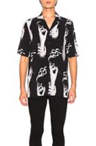 Ksubi E-cig Resort Shirt In Abstract,black