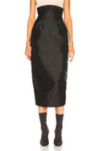 Rick Owens Shirt Dirt Pillar Skirt In Black