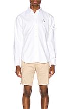 Aime Leon Dore Classic Oxford Shirt In White