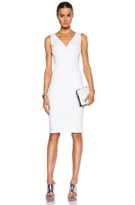 Dsquared Viscose Jersey Dress In White