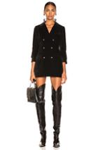 Marissa Webb Wilder Cord Mini Blazer Dress In Black