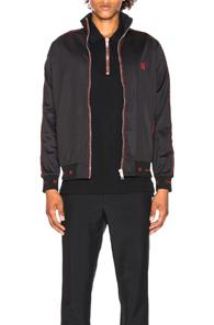 Givenchy 4g Track Jacket In Black,red