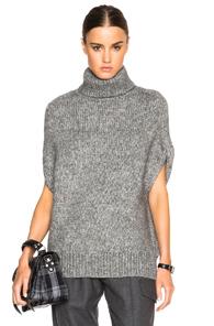 Athe By Vanessa Bruno Demone Sweater In Gray