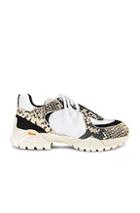 1017 Alyx 9sm Low Hiking Boot In Animal Print,neutral,white