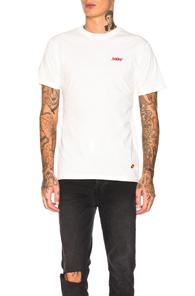 032c Bmc Logo Tee Shirt In White