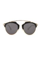 Dior Leather So Real Sunglasses In Metallics