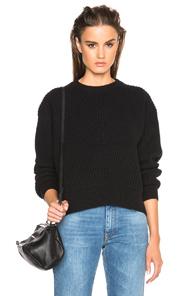 Acne Studios Java Rib Sweater In Black