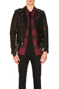 John Elliott Bm Riders Jacket In Black