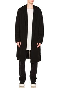 Drkshdw By Rick Owens Spa Robe In Black