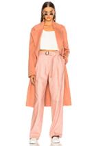 Acne Studios Carice Double Coat In Pink