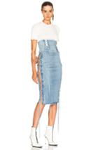 Grlfrnd For Fwrd Mudler Corset Belt In Blue