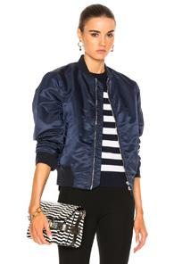 Rag & Bone Morton Bomber Jacket In Blue