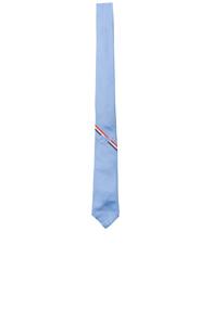 Thom Browne Classic Whale Tie In Blue