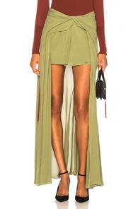 Jacquemus Sahil Skirt In Green