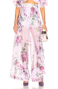 Alice Mccall Secret Garden Pants In Floral,purple