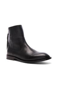 Amiri Leather Shane Boots In Black
