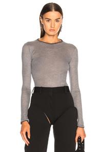 Acne Studios Isabell Sweater In Gray