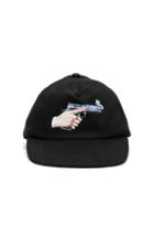 Off-white Hand Gun Baseball Cap In Black