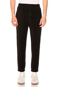 Aime Leon Dore Polar Fleece Camper Pants In Black
