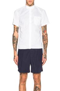 Kolor Short Sleeve Shirt In White