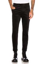 Haider Ackermann Skinny Velvet Trousers In Black
