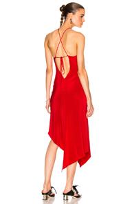 Juan Carlos Obando Annex Halter Dress In Red