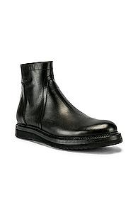 Rick Owens Creeper Boots In Black