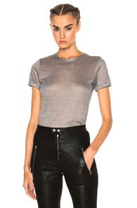 Isabel Marant Madras Tee In Gray