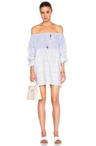 Lemlem Almaz Mini Dress In Blue