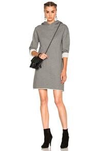 Rta Celine Sweatshirt Dress In Gray