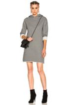 Rta Celine Sweatshirt Dress In Gray