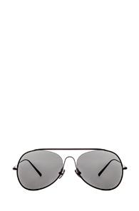 Acne Studios Large Aviator In Black