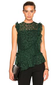 Erdem Vena Top In Green