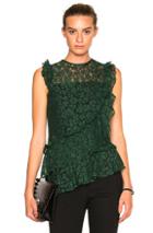 Erdem Vena Top In Green