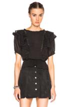 Isabel Marant Etoile Nathan Alice Items Top In Black