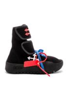 Off-white Moto Wrap Sneakers In Black