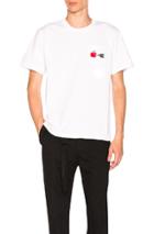 Sacai Cut Up Tee In White