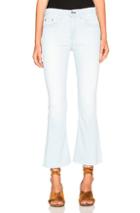 Rag & Bone/jean Crop Flare In Blue