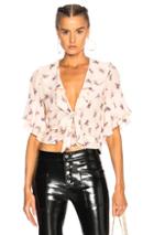 Cinq A Sept Ivy Top In Pink,floral